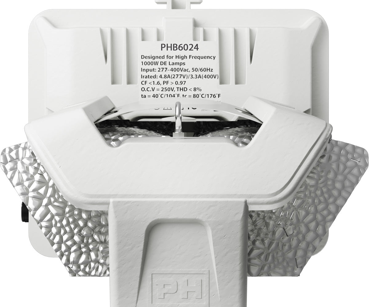 Phantom DE 277 - 400V 1000 Watt (10' 277V L7 - 15P Cord) 60 Series Open Lighting System - Green Thumb Depot