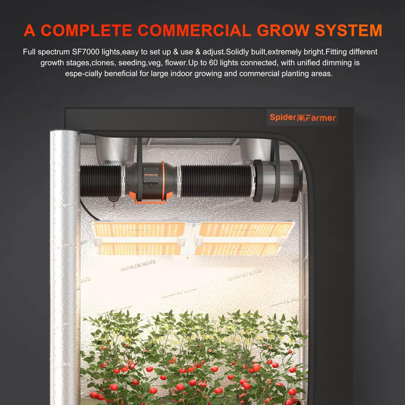 Spider Farmer® SF7000 650W LED Grow Light