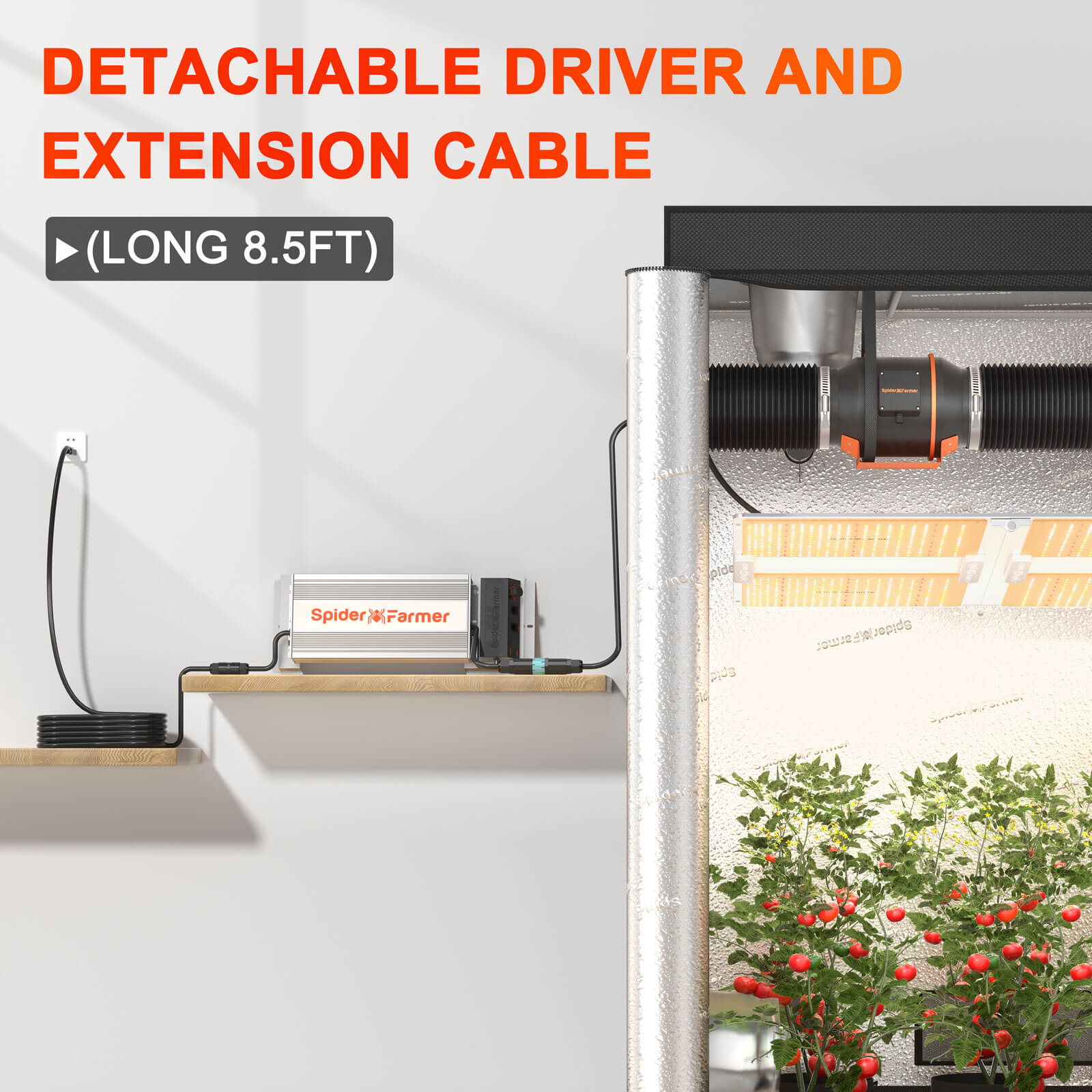 Spider Farmer® SF7000 650W LED Grow Light