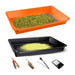Spider Farmer 2 - In - 1 Trim Tray 150 Micron 100 Mesh Screen for Pollen & Herb | 2 Pruning Shears | Card Magnifier | Grow Harvest Accessories | Use - Friendly Ergonomic Design - Green Thumb Depot