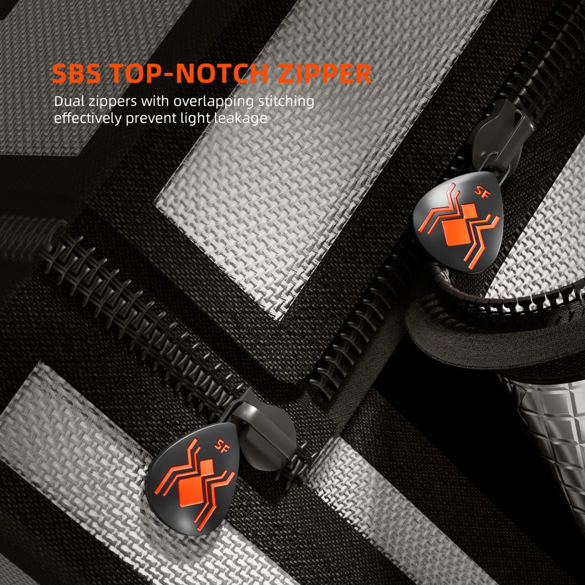 Spider Farmer 24″x24″x32″ 60cm x 60cm x 80cm Indoor Mini Grow Tent 2000D Oxford Cloth Hydroponics Plant Cloning Growing Seedling Vegetable - Green Thumb Depot