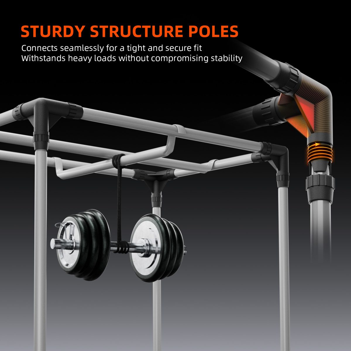 Spider Farmer 24″x24″x32″ 60cm x 60cm x 80cm Indoor Mini Grow Tent 2000D Oxford Cloth Hydroponics Plant Cloning Growing Seedling Vegetable - Green Thumb Depot