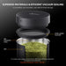 Spider Farmer 2L Auto - Cure Smart Jar | Portable Vacuum Seal Curing Jar with Smart Lid | 4 Pcs 2 - Way 62% Humidity Packs | Wide Mouth and Flat Bottom | Curing and Fresh Storage for Coffee, Herb, Mushrooms,Spices, Flower,Foods - Green Thumb Depot