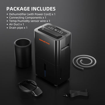 dehumidifier grow tent Spider Farmer 32 Pint Dehumidifier – Smart Control with RJ12 Cable & Drain Hose, Ideal for Grow Tent & Grow Room