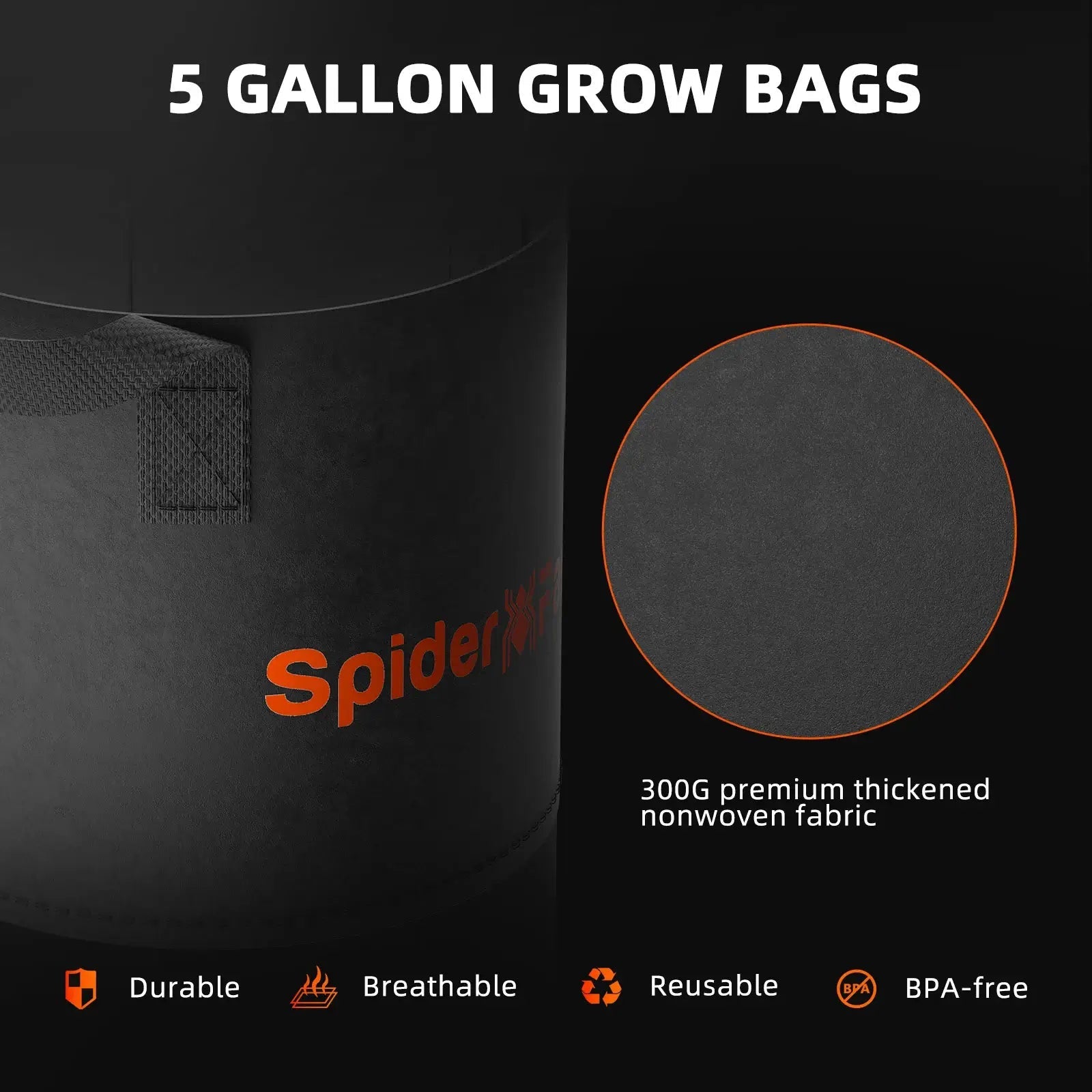 Spider Farmer 3×3′ Complete Grow Tent Kit丨G3000 WiFi & Bluetooth App - Controlled LED Grow Light丨6” Clip Fan丨4” Ventilation System with GGS Controller - Green Thumb Depot