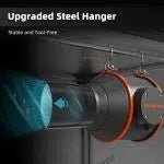 Spider Farmer 4″ Inch Inline Fan 205 CFM with Speed Controller RJ12 Port, Grow Tent Ventilation, GGS Controller Compatible - Green Thumb Depot