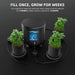 Spider Farmer 4 - Pack Gravity - Fed Silent Self - Watering System Kits for Indoor Grow Tents & Greenhouses - Green Thumb Depot
