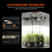 Spider Farmer 4‘x4‘x6.5‘Complete Grow Tent Kit丨SF4000 450W Full Spectrum LED Grow Light丨6” Ventilation System with Humidity and APP GGS Controller丨6” Clip Fan - Green Thumb Depot