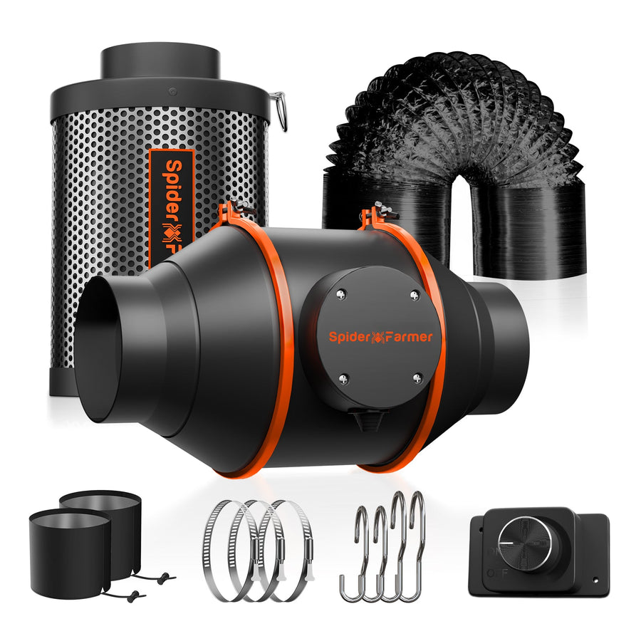 inline grow tent fan Spider Farmer®Quiet 4” duct Kits 205 CFM with Speed Control — Green Thumb Depot Category:E Lastenfahrrad_Besonders stabiler Rahmen mit stoßfester Pulverlackierung  Innenseite mit Rostschutz The package includes the Size:4x6m MHJY Shlafsack Camping für