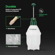 Vivosun 0.2 Gallon Handheld Garden Pump Sprayer (0.8L Green) - Green Thumb Depot