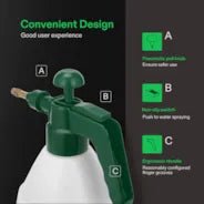 Vivosun 0.2 Gallon Handheld Garden Pump Sprayer (0.8L Green) - Green Thumb Depot