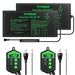 Vivosun 10" x 20.75" Seedling Heat Mat and Digital Thermostat Combo Set MET Standard, 2 Pack - Green Thumb Depot