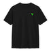 Vivosun 100% Cotton T-shirt XL, Black Crew Neck Tee with Front Logo & Plant - Inspired Back Graphic - Green Thumb Depot
