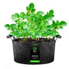 Vivosun 100 Gallon Grow Bags 1-Pack Black Thickened Nonwoven Fabric Pots with Handles