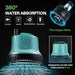Vivosun 1150GPH 100W Submersible Pump for Fish Tank, Pond, Aquarium, Hydroponic Systems with 5ft Power Cord and 4 Nozzles - Green Thumb Depot