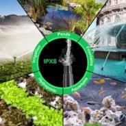 Vivosun 1600 GPH Submersible Water Pump 100W High Lift for Pond Waterfall - Green Thumb Depot