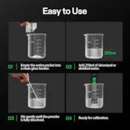Vivosun 18 - Pack pH Meter Buffer Solution Powder, pH 6.86/4.00/9.18, pH Buffer Powder for Precise and Easy pH Tester Calibration - Green Thumb Depot