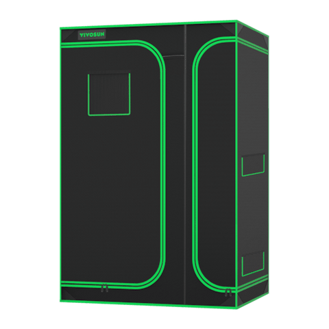 Vivosun 2-in-1 Grow Tent 4x5 D548, 6-8 Plants Use, with Multi-Chamber