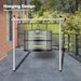 Vivosun 2 - Layer Mesh Drying Rack Hanging Design with Green Zippers - Green Thumb Depot