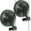 Vivosun 2-Pack AeroWave E6 Gen2, Grow Tent Clip Fan 6