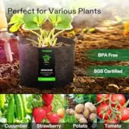 Vivosun 20 - Pack 10 Gallon Grow Bags, Heavy Duty Thickened Nonwoven Fabric Pots with Handles for Flowers Fruits and Vegetables Black - Green Thumb Depot