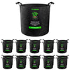 Vivosun 20-Pack 3 Gallon Grow Bags, Heavy Duty Thickened Nonwoven Fabric Pots with Handles for Flowers Fruits and Vegetables Black