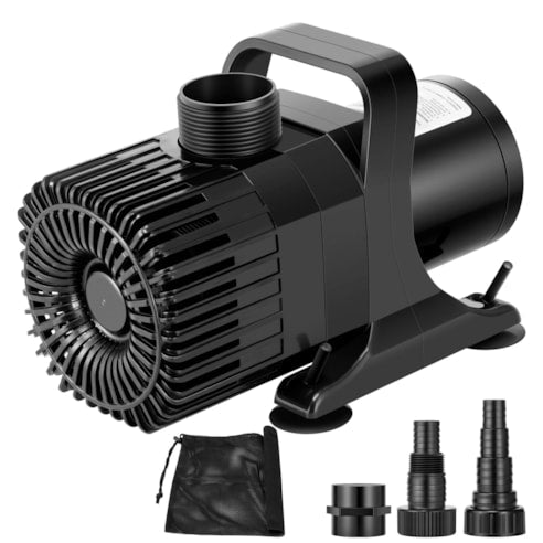 Vivosun 2600 GPH Submersible Water Pump with Barrier Bag, 200W - Green Thumb Depot