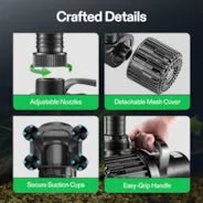 Vivosun 2700 GPH Submersible Water Pump 120W Ultra Quiet Pump High Lift for Pond Waterfall - Green Thumb Depot