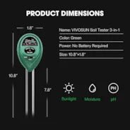 Vivosun 3 - in - 1 Soil Tester - Green Thumb Depot