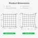 Vivosun 3 x 3Ft. Elastic Trellis Netting with 4 Hooks - Green Thumb Depot