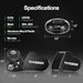 Vivosun 30X - 60X Jewelers Loupe Magnifier with LED Light (1 - Pack Black) - Green Thumb Depot