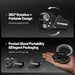 Vivosun 30X - 60X Jewelers Loupe Magnifier with LED Light (2 - Pack Black) - Green Thumb Depot