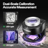 Vivosun 30X Rechargeable Loupe Magnifier with Optical Glass Lens and Lights - Green Thumb Depot