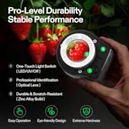 Vivosun 30X Rechargeable Loupe Magnifier with Optical Glass Lens and Lights - Green Thumb Depot