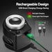 Vivosun 30X Rechargeable Loupe Magnifier with Optical Glass Lens and Lights - Green Thumb Depot