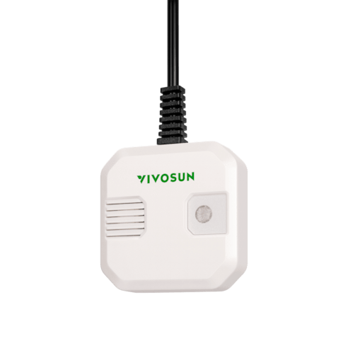 Vivosun 4 - in - 1 Sensor, Temperature and Humidity Monitoring with CO₂ and Light Detection, Compatible with GrowHub E42A+ - Green Thumb Depot