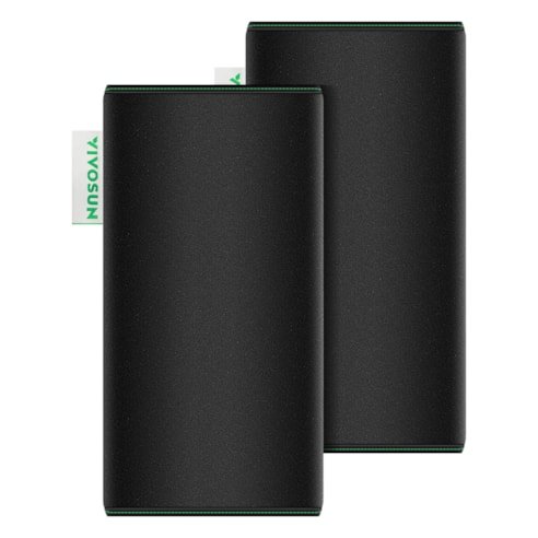 Vivosun 4 Inch Prefilter for 4" Carbon Filter, Black, 2 Pack - Green Thumb Depot