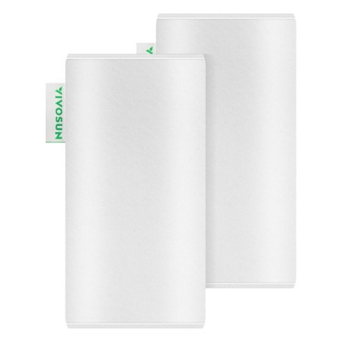 Vivosun 4 Inch Prefilter for 4" Carbon Filter, White, 2 Pack - Green Thumb Depot