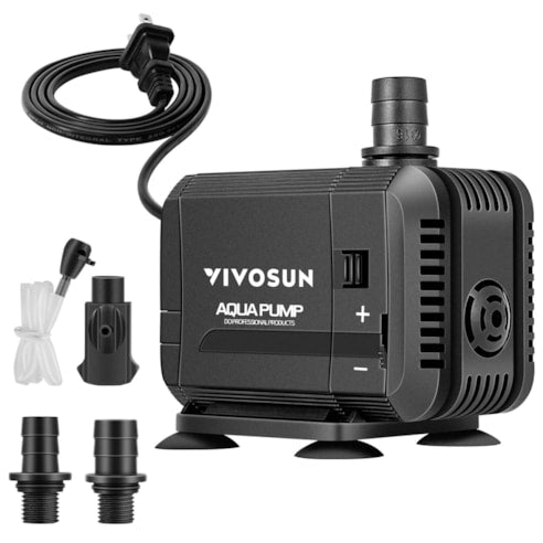 Vivosun 400GPH Submersible Pump for Fish Tank - Green Thumb Depot