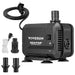 Vivosun 400GPH Submersible Pump for Fish Tank - Green Thumb Depot