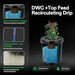 Vivosun 5 Gallon DWC Hydroponic System Kit (2 Bucket, Black) - Green Thumb Depot