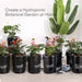 Vivosun 5 Gallon DWC Hydroponic System Kit (8 Bucket, Black) - Green Thumb Depot