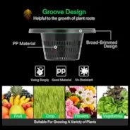 Vivosun 5 Gallon DWC Hydroponic System Kit (8 Bucket, Black) - Green Thumb Depot