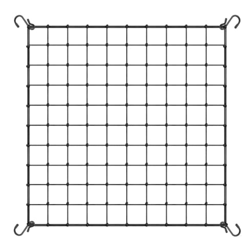Vivosun 5 x 5Ft. Elastic Trellis Netting with 4 Hooks - Green Thumb Depot