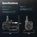 Vivosun 5300GPH Submersible Water Pump 310W High Lift for Pond Waterfall - Green Thumb Depot