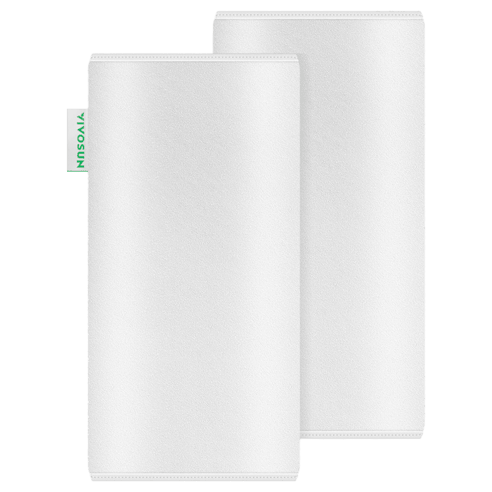 Vivosun 6 Inch Prefilter for 6" Carbon Filter, White, 2 Pack - Green Thumb Depot