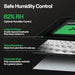 Vivosun 62% RH Two - Way Humidity Control Packs, Size 8 g, 10 Packs, Each for Storing 1 oz, Moisture Balancer with RH Indicator Card for Food & Herb Storage - Green Thumb Depot