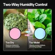 Vivosun 62% RH Two - Way Humidity Control Packs, Size 8 g, 10 Packs, Each for Storing 1 oz, Moisture Balancer with RH Indicator Card for Food & Herb Storage - Green Thumb Depot