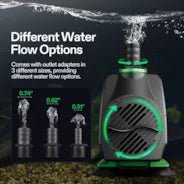 Vivosun 800GPH Submersible Pump(3000L/H, 24W) - Green Thumb Depot
