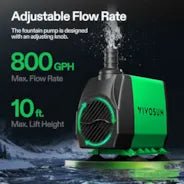 Vivosun 800GPH Submersible Pump(3000L/H, 24W) - Green Thumb Depot